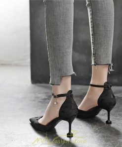 パンプス | レディース サンダル ポインテッドトゥ 大きいサイズ 小さいサイズ 痛くない ストラップ 5cm7cm9cmヒール 歩きやすい 通勤 疲れない OL エレガント