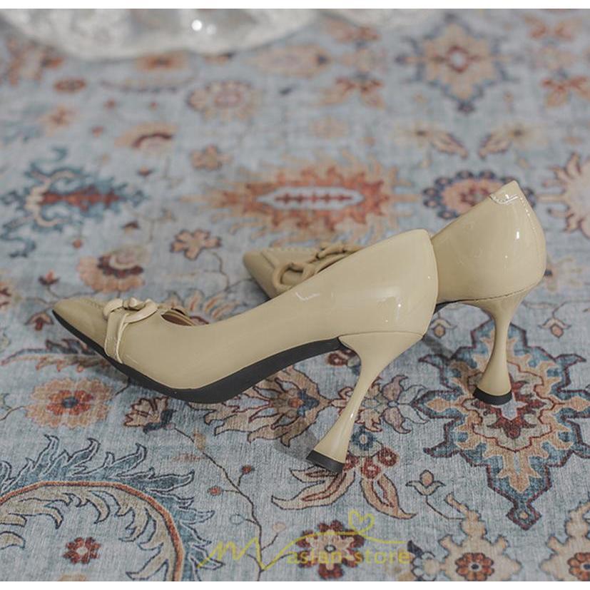 パンプス | 痛くない ポインテッドトゥ エナメル 疲れにくい 黒 緑 ベージュ パーティー 走れる 大人 春夏レディース 通勤 シューズ デート エレガント お仕事