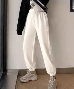 サルエルパンツ | ロングパンツ カジュアル 無地 ウエストゴム ヨガウェアパンツ レディース 韓国 スウエットパンツ