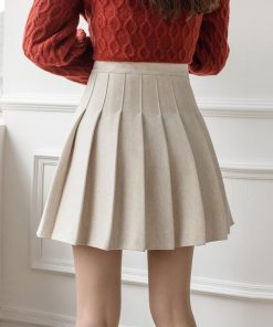 ミニスカート | プリーツハイウエスト韓国