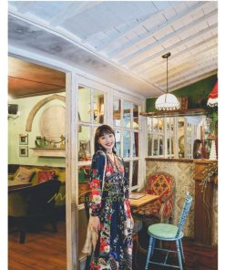 マキシ | ワンピース ロングワンピース レディース マキシワンピース おしゃれ ワンピ 花柄 エスニックスタイル レトロ風 春夏秋 カジュアル 新作 上品 お出かけ 通勤通学