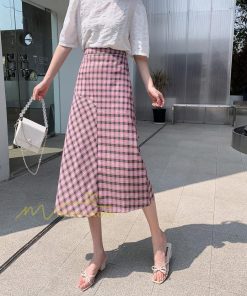 スカート | ボトムス レディース きれいめ 40代 30代 春秋 ロング丈 おしゃれ カジュアル 無地 通勤 OL 韓国風 チェック柄 通学 リゾート 着痩せ 20代 お出かけ