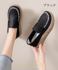 ローファー | パンプス レディース 痛くない 歩きやすい ローヒール カジュアル 春 夏 秋 冬 履きやすい 韓国風 人気 通学 通勤 可愛い お出かけ