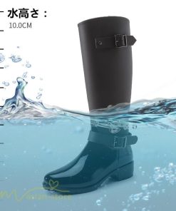 レイン　雨具 | レディース レインブーツ レインシューズ 防水ブーツ ミドルブーツ 雨靴 長靴 防水 雨 梅雨対策 雨具 レイングッズ ブーツ 可愛い カジュアル シンプル 靴 厚底