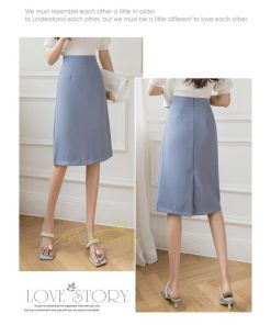 スカート | ロングスリット入り タイトレディース 膝下丈 大人 オフィス 20代 30代 40代 OL 仕事用 ビジネス 通勤通学 無地人気 着痩せ カジュアル 上品