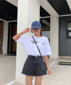 ジーンズ、デニム | デニムパンツ レディース ショートパンツ 無地 可愛い 女の子 20代30代 カジュアル ボトムス ズボン シンプル