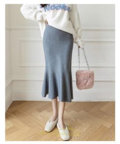 スカート | ロングレディース ウエストゴム きれいめ 会社 高身長 低身長 マーメイド 歩きやすい 着痩せ ニット 2022秋冬新作 セクシー 韓国ファッション 大人上品