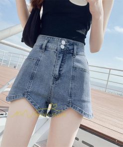 ショートパンツ | レディース デニム 短パン ジーンズ ボトムス 20代30代40代 カジュアル お出かけ 通勤通学 韓国風 ファッション 上品 着痩せ