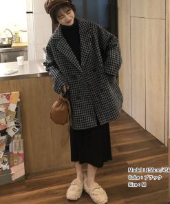 ジャケット・ブルゾン | テーラードジャケット チェック柄 コート