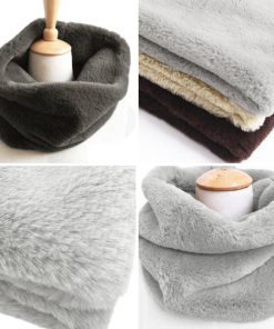 マフラー | もこもこ ボリューム ふわふわ ファー スヌード レディース スヌード