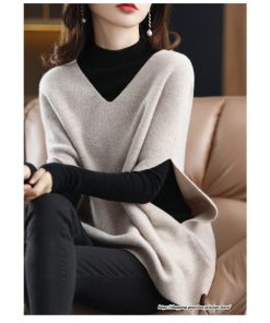 ベスト | ニットレディース プルオーバー Vネック 秋冬 チョッキ 重ね着 秋服 ジレー セーター 着痩せ 上着 ベスト レイヤード 秋コーデ カジュアル 細身