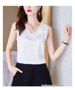 キャミソール タンクトップ | タンクトップ レディース 秋 秋服 レイヤード インナー ノースリーブ Vネック しわにくい ベーシック 重ね着 とろっと滑らかな肌触りの落ち感素材