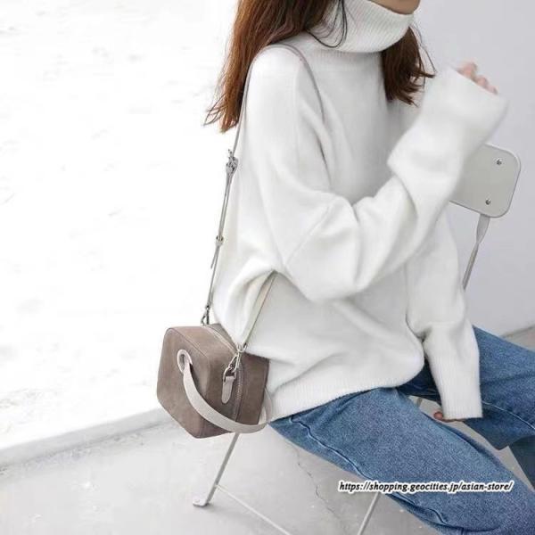 ニット・セーター | ニット レディース セーター 綿 タートルネック 秋 冬 長袖 トップス コットン 黒 白 大きいサイズ 30代 綿ニット 20代 40代 おしゃれ 50代