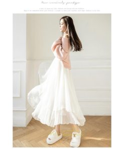 スカート | ロングレディース お花見 レディース チュール体型カバー おしゃれ 無地 可愛い カジュアル 30代 40代 20代 50代 韓国風