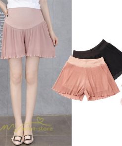 ショートパンツ | パンツ マタニティパンツ ハットパンツ マタニティウェア 可愛い ショート丈 夏 サマーパンツ 着痩せ マタニティウェア ソフト ウエスト調整 上品 ゆったり
