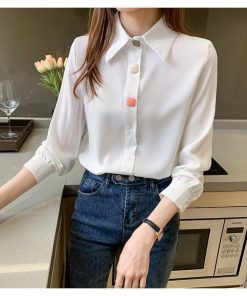 シャツ・ブラウス | レディースシャツ 秋冬 長袖 ブラウス 裏起毛 厚手 薄手 防寒 暖かい トップス 秋シャツ 冬シャツ フォーマル 厚手シャツ ビジネスシャツ 通学通勤 長袖シャツ