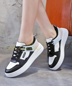 スニーカー | スニーカー レディース レディースシューズ ローカット 靴 フラットシューズ ぺたんこ ウォーキングシューズ Pu革 厚底スニーカー 厚底靴 美脚 歩きやすい