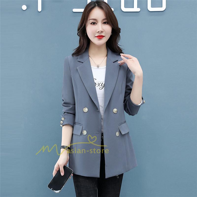 コート・ジャケット | サマージャケット レディース テーラードジャケット ミドル丈 無地 冷房対策 アウター トップス 春 夏 秋 通気 フォーマル 着痩せ ビジネス 仕事用 カジュアル