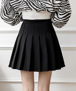 ミニスカート | プリーツハイウエスト韓国
