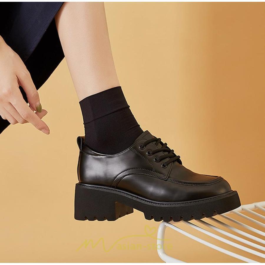 ローファー | 学生 女子 レディース 通学 通勤 学生靴 学校 軽量 パンプス 厚底 痛くない 編み上げ コスプレ 歩きやすい 学園祭 お出かけ 10代20代30代40代 デート