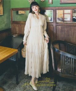 マキシ | リゾートワンピース レディース ロング丈 長袖 Aライン 旅行用 大人 可愛い お洒落 ふんわり フェミニン かわいい 春夏秋 SNS映え お出かけ きれいめ