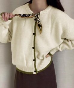 ニット・セーター | 韓国風 ニットカーディガン レディース