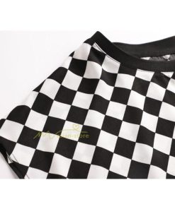 tシャツ・カットソー | Tシャツ トップス レディース 白トップス 40代 春夏 上品 半袖Tシャツ ブラウス カジュアル 韓国風 通勤 50代 ゆったりTシャツ カットソー 30代 チェック柄 OL