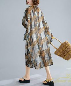 カーディガン | レディース 夏 ロングロングアウター UVカット 紫外線 冷房対策 夏ロング 羽織 前開き 大きいサイズ 体型カバー