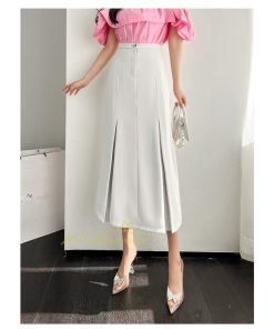 スカート | ボトムス レディース きれいめ 春夏 タイトおしゃれ フォーマル 通勤 プリーツ20代30代40代 着痩せ 韓国風 カジュアル 20代30代40代