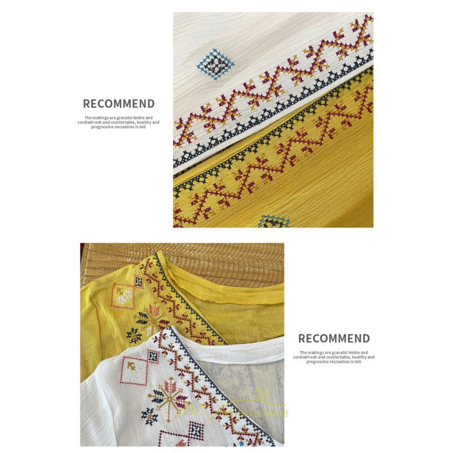 マキシ | ワンピース 膝下 カジュアル 上品 きれいめ 通勤 レディース 七分袖 体型カバー インスタ映え 撮影 個性的 クラシック 大人可愛い 高級感 普段使い 海外旅行