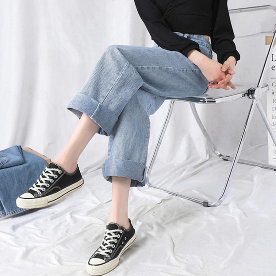 デニム | デニムワイドパンツハイウエストレディース