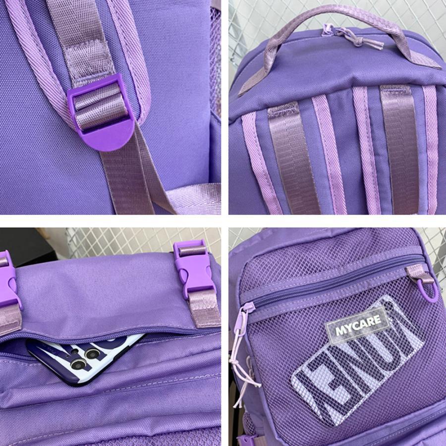 リュック | リュックサック 男女兼用 ポーチ付き通学