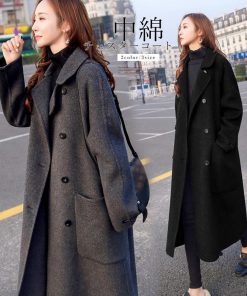 トレンチコート | 中綿 チェスターコート レディース 韓国