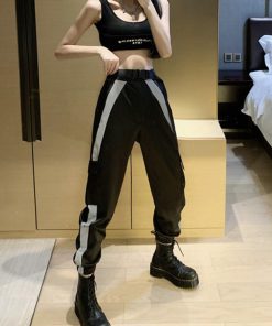 クロップドパンツ | リフレクティブ カーゴパンツ レディース