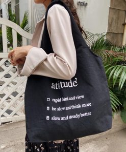 トートバッグ | ロゴキャンバスバッグ ホワイト 布 帆布 可愛い レディースa4キャンバス大容量 軽量 エコバッグ