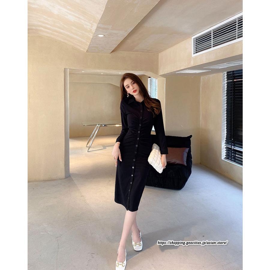 タイト | セクシーワンピース 二次会ワンピース 上品 高級感 ワンピース 長袖 タイトワンピース スリム 美ライン 通勤 結婚式 オフィス お呼ばれワンピース フォーマル