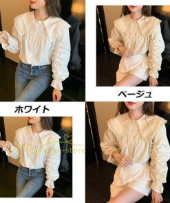 シャツ・ブラウス | ブラウス シャツ レディース 40代 上品 ブラウス きれいめ 通勤 OL ビジネス ゆったり 韓国ファッション カジュアル 2022 20代30代 夏物 着回し お出かけ 激売れ