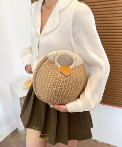 女性用バッグ | トートバッグ レディース 軽い カゴバッグ 2022 おしゃれ かごバッグ 夏 サマーバッグ バッグ 女性 旅行 ストローバッグ 手編み 軽量 大容量