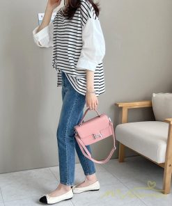 シャツ・ブラウス | ブラウスシャツ レディース 七分袖 Tシャツ 切り替え ボーダー フェイク 重ね着風 レイヤード トップス オフィスカジュアル 大人 20代 50代 通勤 30代