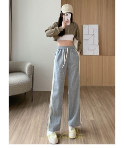 チノ・テーパード・ジョガー・スキニーパン | スウェットパンツ レディース コーデ ボトムス ワイドパンツ 美脚 ハイウェスト スリム 着痩せ ロング 送料無料 サイドライン お出かけ 部屋着 美脚 脚長