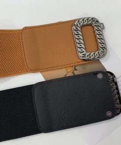 その他小物 | ゴム フェイクレザー レディース 韓国風 オールシーズン サッシュベルト おしゃれ バックルベルト 細見え
