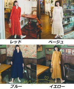 マキシ | リゾートワンピース レディース ロング丈 長袖 Aライン 旅行用 大人 可愛い お洒落 ふんわり フェミニン かわいい 春夏秋 SNS映え お出かけ きれいめ