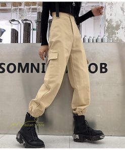 その他 | カーゴパンツ レディース ボトムス ストレート スリム ストレッチ ウエストゴム 着痩せ 格好いい お出かけ カジュアル 着回し ヒップホップ アウトドア シンプル