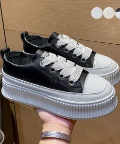 シューズ | 厚底スニーカー レディース ローカット靴