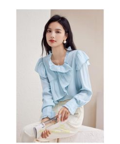 シャツ・ブラウス | ブラウス シャツ レディース 上品 ブラウス きれいめ 通勤 OL ビジネス ゆったり 可愛い フリル 秋服 2022新作 20代30代40代50代 オフィス キレイめ