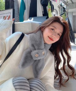 マフラー | フェイクファー ティペット レディース