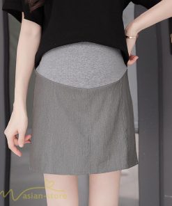 スカート | マタニティサマー 夏 おしゃれ 上品 無地 大きいサイズ レディース 着痩せ マタニティウェア マタニティ 妊婦服 産前 裏地付き ウエスト調整