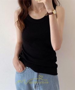 キャミ・タンク | キャミソール レディース トップス ノースリーブ ファッション 韓国風 きれいめ お出かけ ニット 夏 無地 ゆったり ナチュラル デート カジュアル インナー