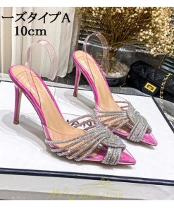 パンプス | サンダル レディース ヒール 歩きやすい 疲れ ない ハイヒール 春 夏 シューズ 靴 女性 大人 キャバ おしゃれ パーティー 大きいサイズ 痛くない 履きやすい