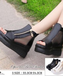 サンダル | オープントゥ ブーツレディース 歩きやすい 厚底疲れない